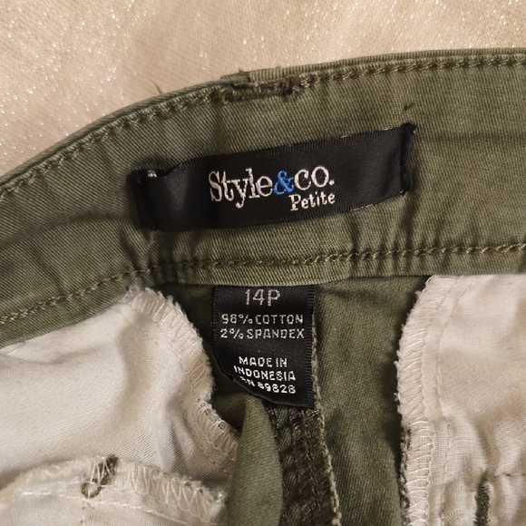Style & Co. Women's Shorts - White, Pink, Green, Orange 1 Charter Club - Picture 3 of 11